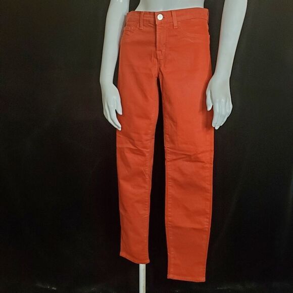 J Brand Blood Orange Skinny Leg Jeans (25) - Picture 3 of 8